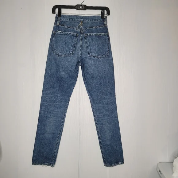 Jean Atelier SAMPLE Size 24 Women’s Selvaged 100% Cotton Denim Button Front Fly